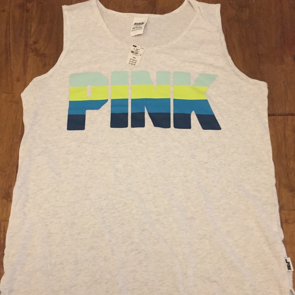 PINK muscle top